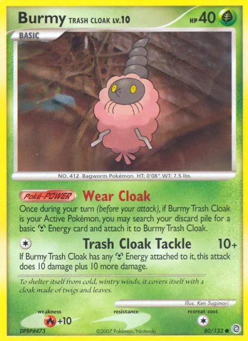 Burmy [Trash Cloak]