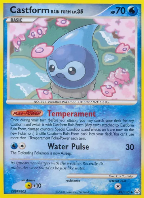 Castform [Rain Form]