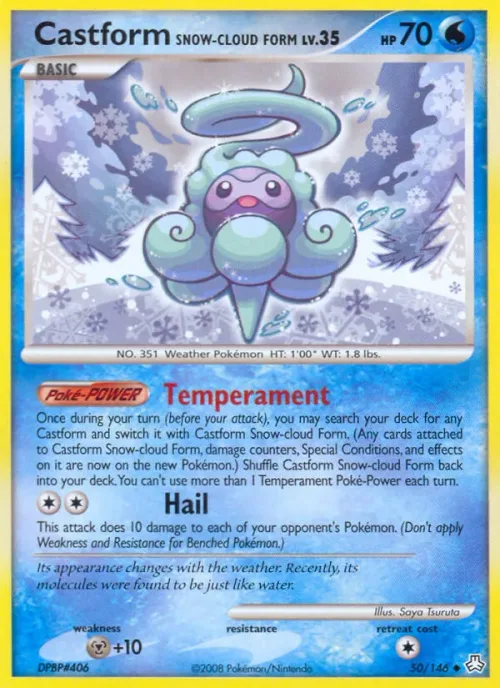 Castform [Snow-cloud Form]