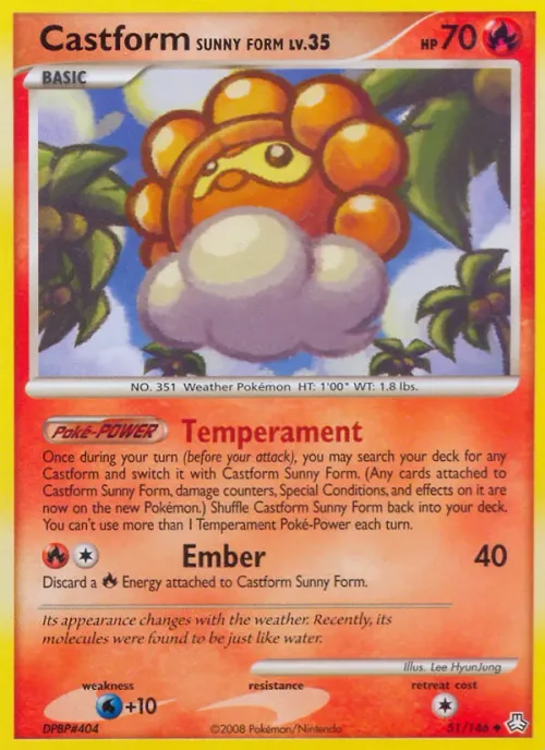 Castform [Sunny Form]