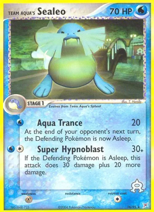 Team Aqua's Sealeo