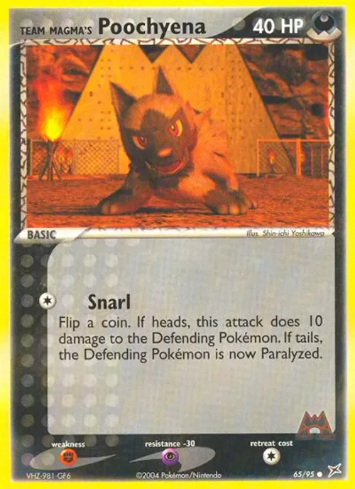 Team Magma's Poochyena