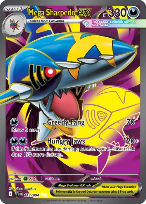 Mega Sharpedo EX