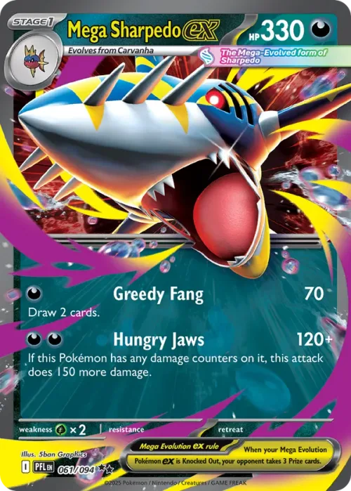 Mega Sharpedo EX