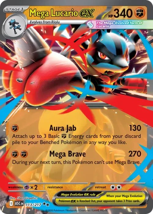 Mega Lucario EX