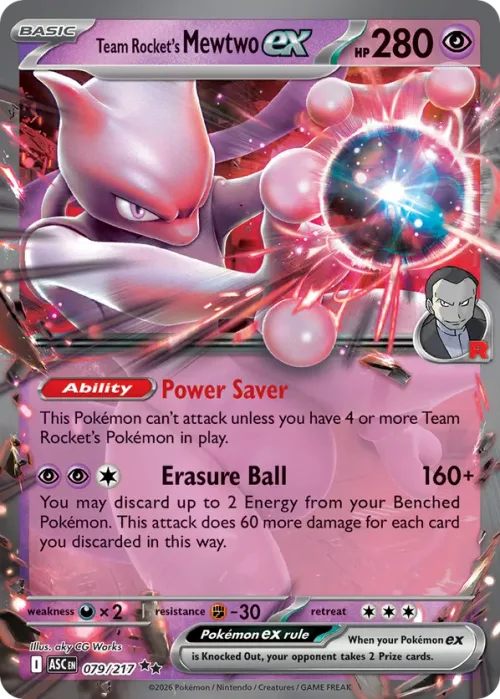 Team Rocket's Mewtwo EX
