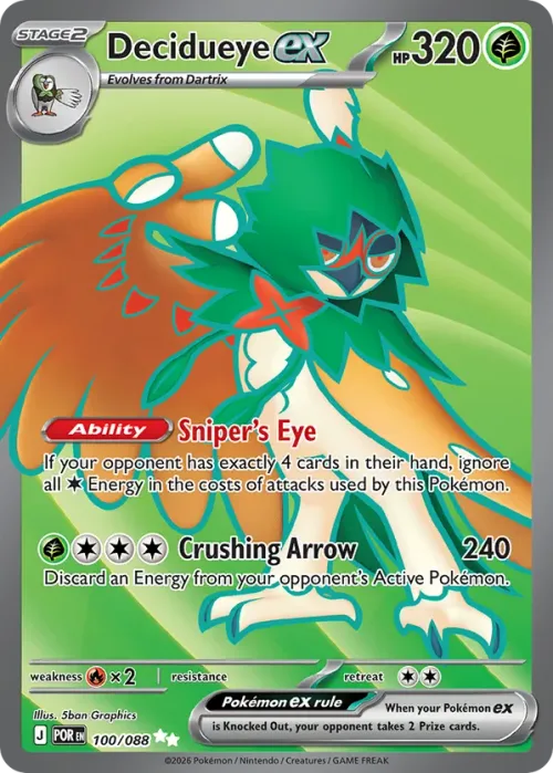 Decidueye EX