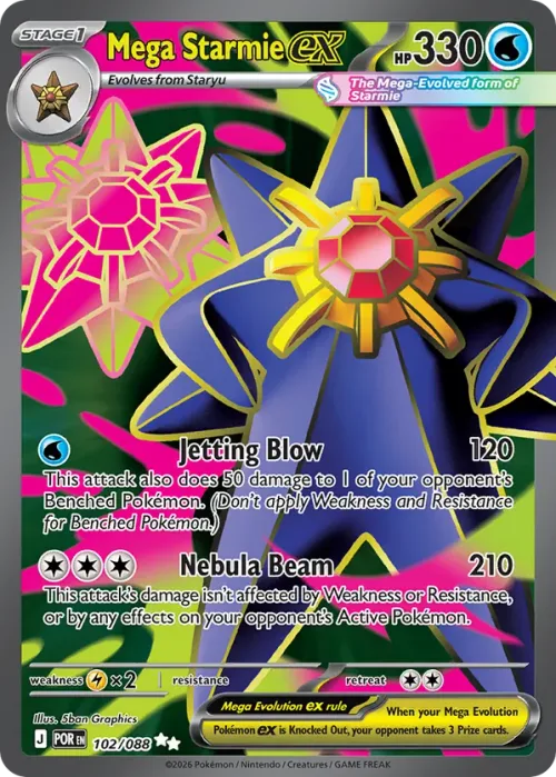 Mega Starmie EX