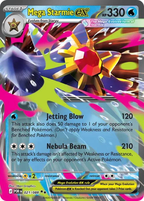 Mega Starmie EX