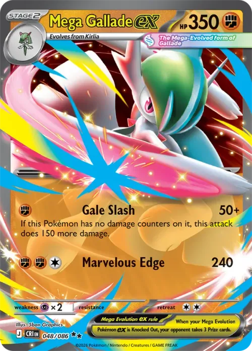 Mega Gallade EX