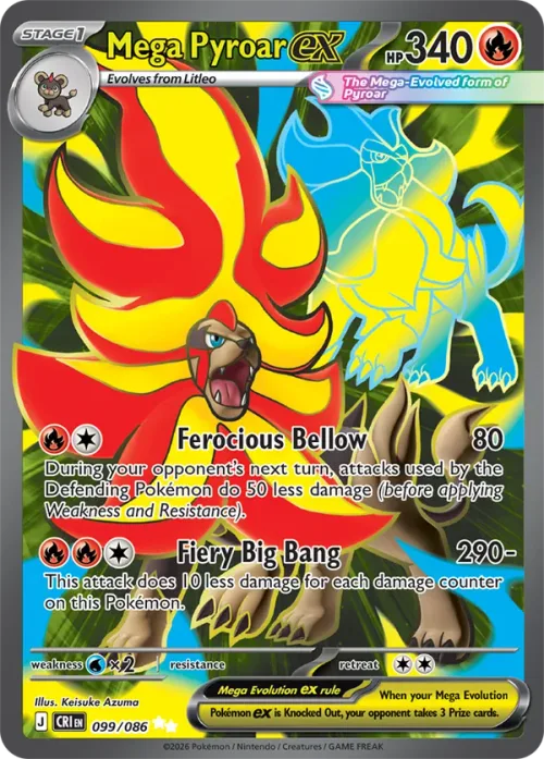Mega Pyroar EX