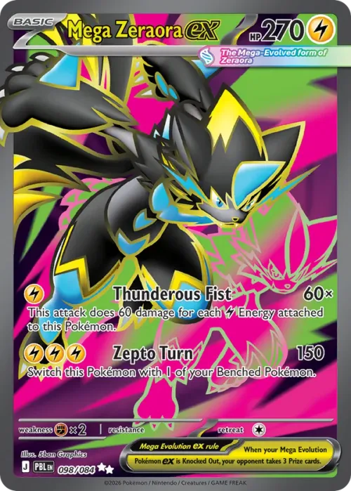 Mega Zeraora EX