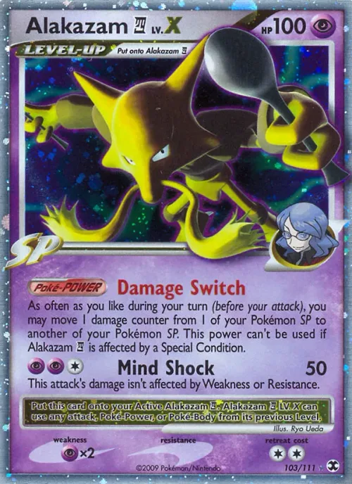 Alakazam E4 LV.X