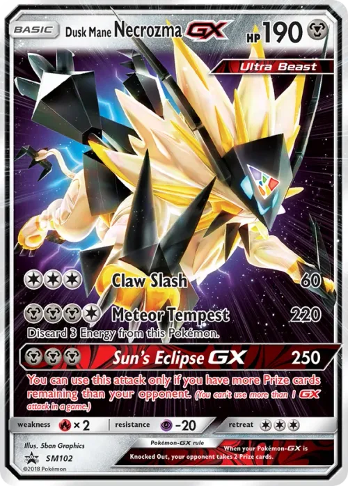 Dusk Mane Necrozma GX