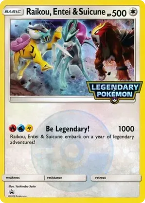 Raikou, Entei & Suicune