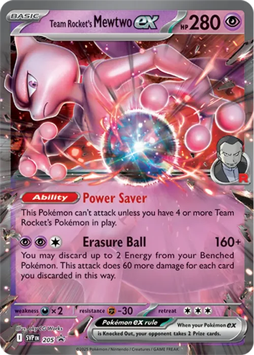 Team Rocket’s Mewtwo EX