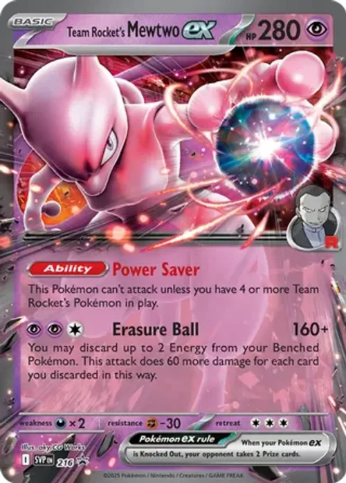 Team Rocket’s Mewtwo EX