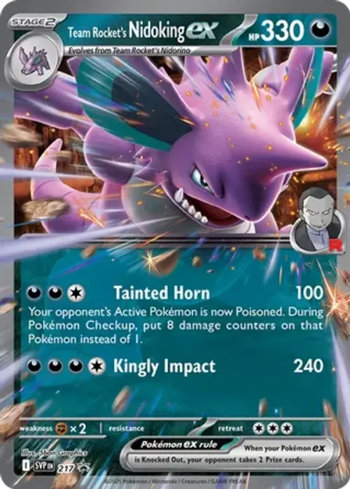 Team Rocket's Nidoking EX