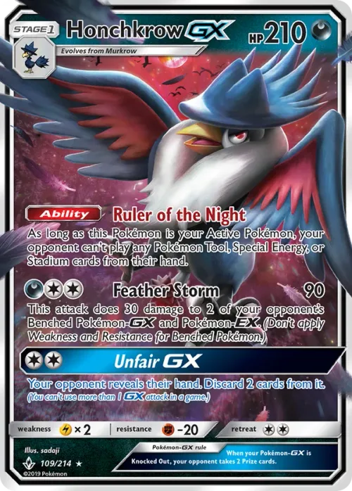 Honchkrow GX