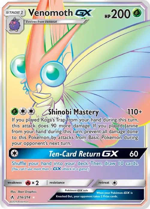 Venomoth GX