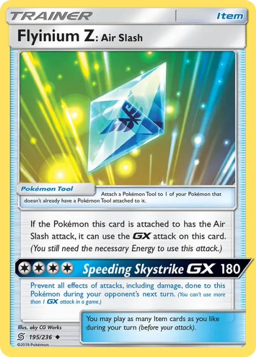 Flyinium Z: Air Slash