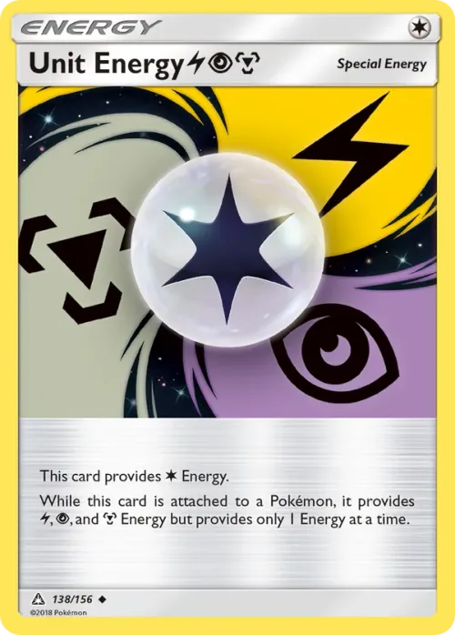 Unit Energy Lightning/Psychic/Metal