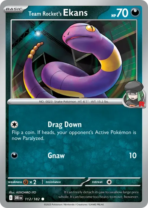 Team Rocket's Ekans