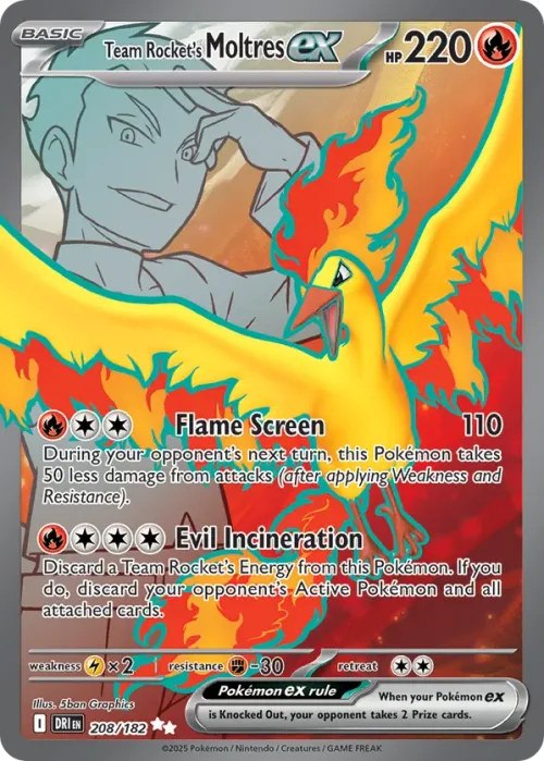 Team Rocket's Moltres EX