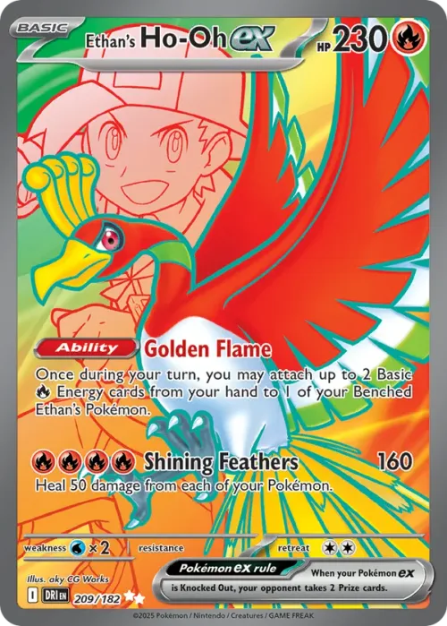 Ethan's Ho-Oh EX