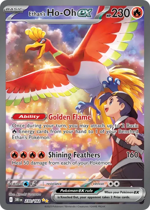 Ethan's Ho-Oh EX