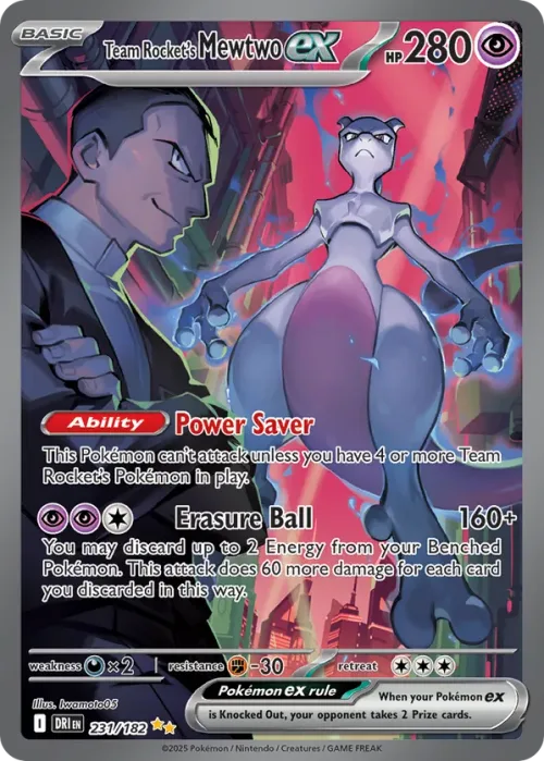 Team Rocket's Mewtwo EX