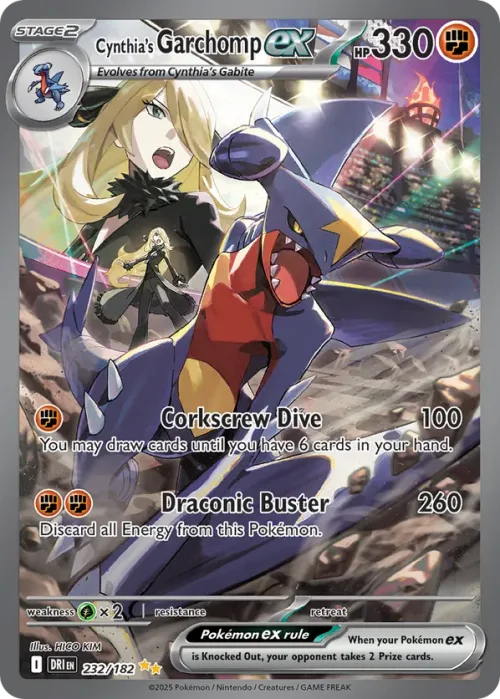 Cynthia's Garchomp EX