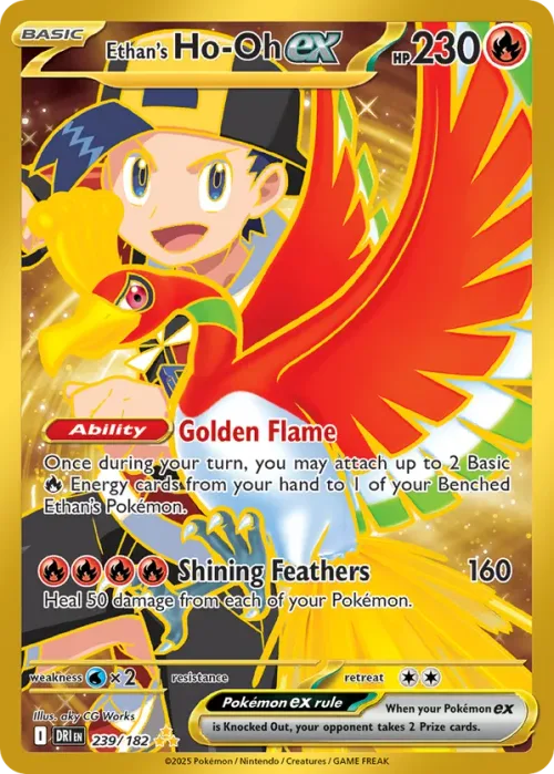 Ethan's Ho-Oh EX