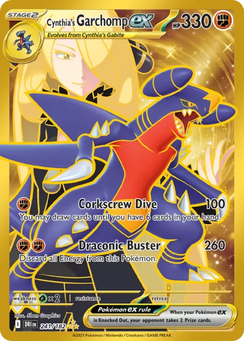 Cynthia's Garchomp EX