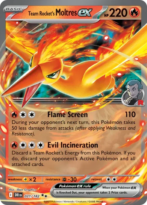 Team Rocket's Moltres EX