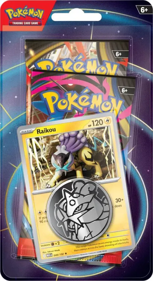 Mega Evolution Products: Raikou 2-Pack Blister Version 2