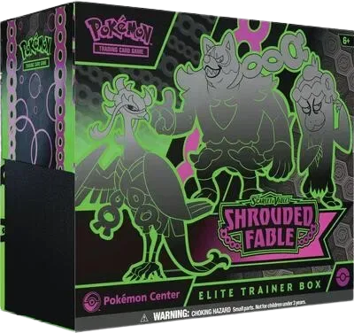 Shrouded Fable Pokémon Center Elite Trainer Box