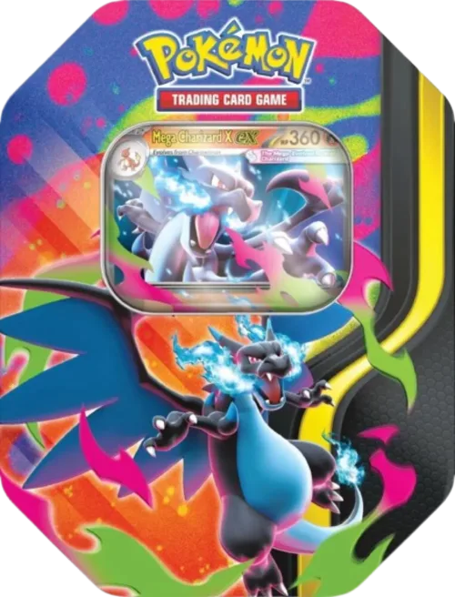 Mega Charizard X ex Tin