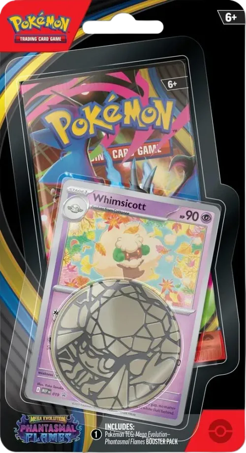 Phantasmal Flames: Whimsicott 1-Pack Blister