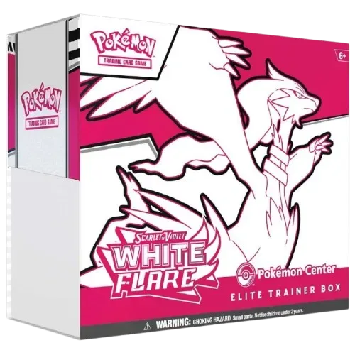 White Flare Pokémon Center Elite Trainer Box