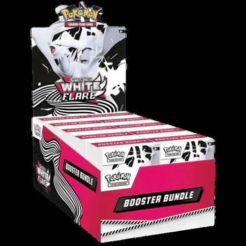 White Flare Booster Bundle Display