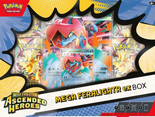 Ascended Heroes: Mega Feraligatr ex Box