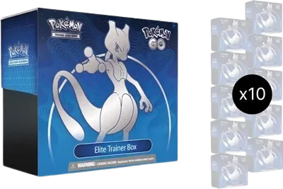 Pokémon GO 10 Elite Trainer Box Case
