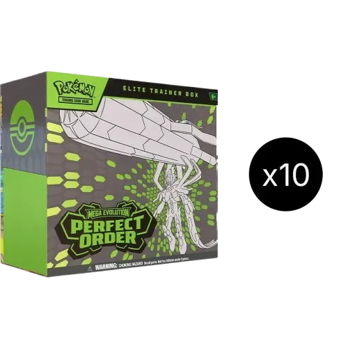 Perfect Order 10 Elite Trainer Box Case