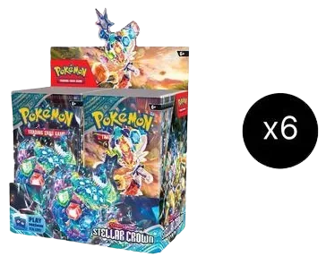 Stellar Crown 6 Booster Box Case