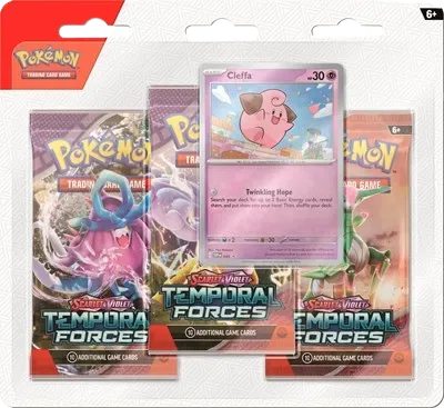 Temporal Forces: Cleffa 3-Pack Blister