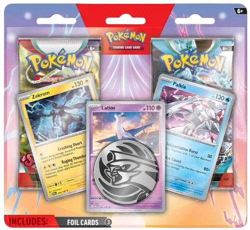 Enhanced 2-Pack Blister: Zekrom, Latios & Palkia
