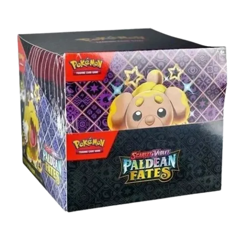 Paldean Fates: Tech Sticker Collection Display