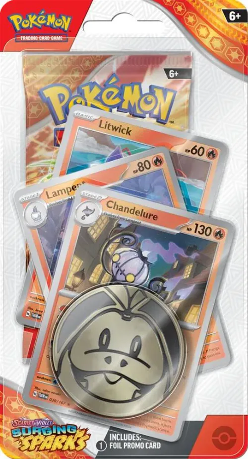 Surging Sparks: Chandelure Premium Checklane Blister