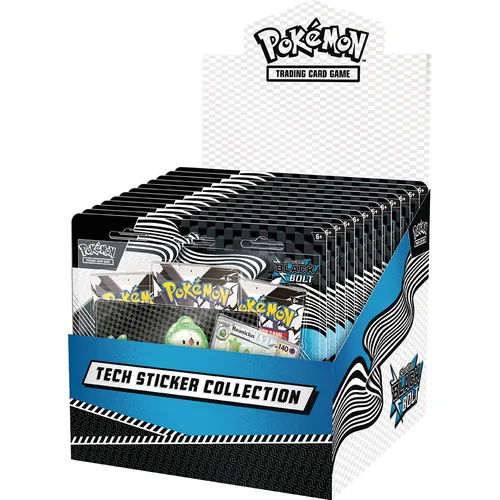 Black Bolt: Tech Sticker Collection Display